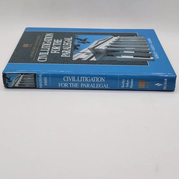 Kerley Civil Litigation for the Paralegal Hardcover 1st Printing 1992 Excellent - Picture 4 of 8